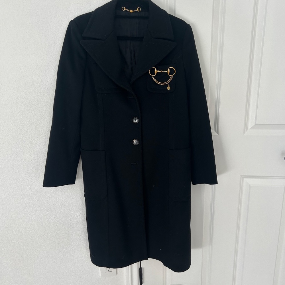 Gucci wool long coat - Picture 1 of 8